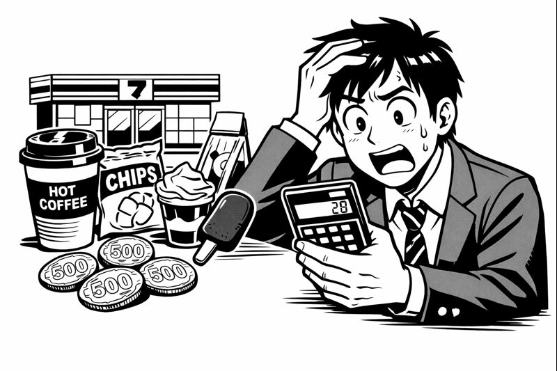 コンビニの出費