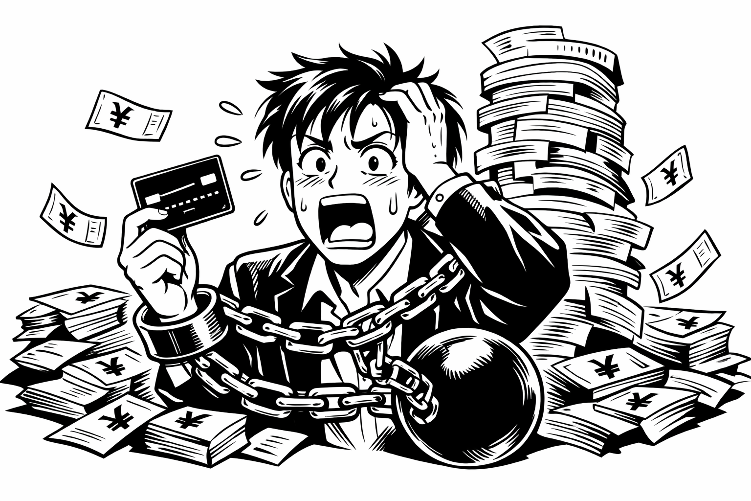 リボ払いは絶対NG 年間15%の手数料を払い続ける恐怖