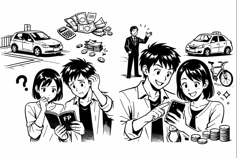 車の維持費は年間40万円｜手放すと人生が変わる理由